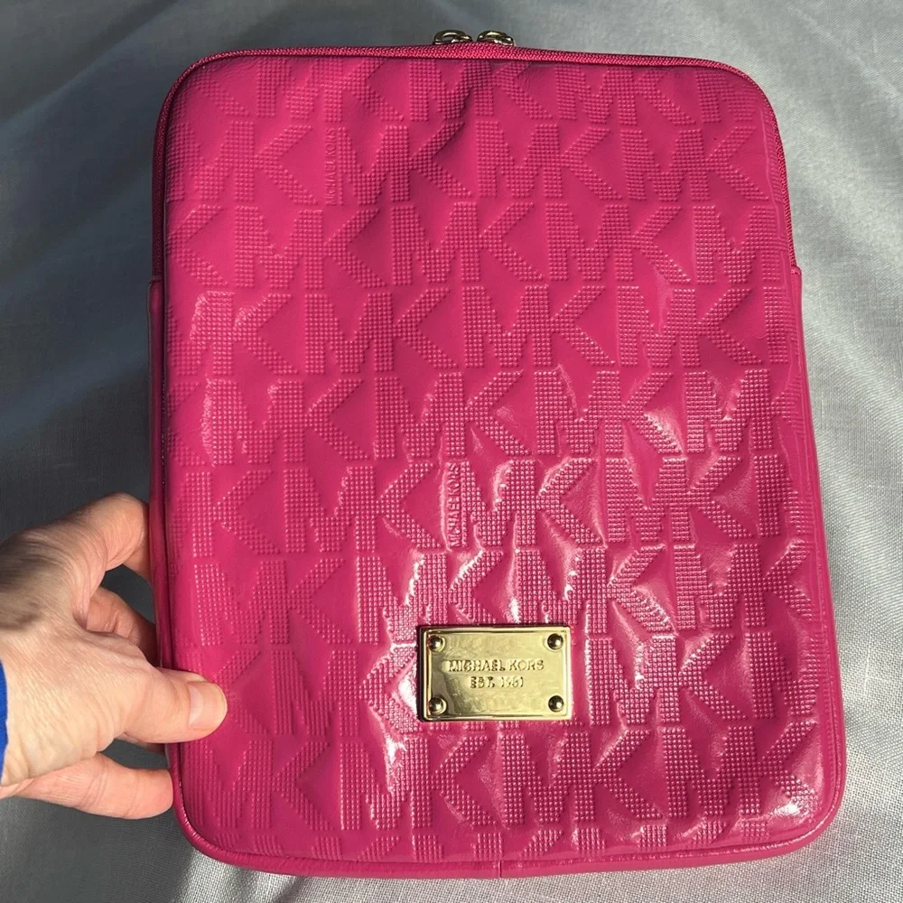 Michael Kors Hot Pink Tablet Case